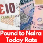 Pounds to Naira Black Market Exchange Rate Today